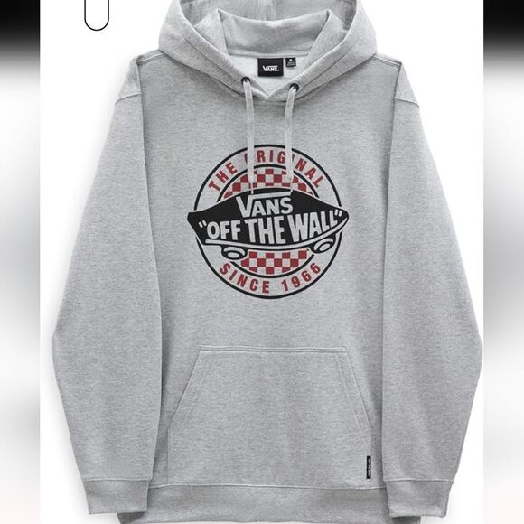 Vans The Original Logo Checkerboard Pullover Hoodie - Picture 2 of 6